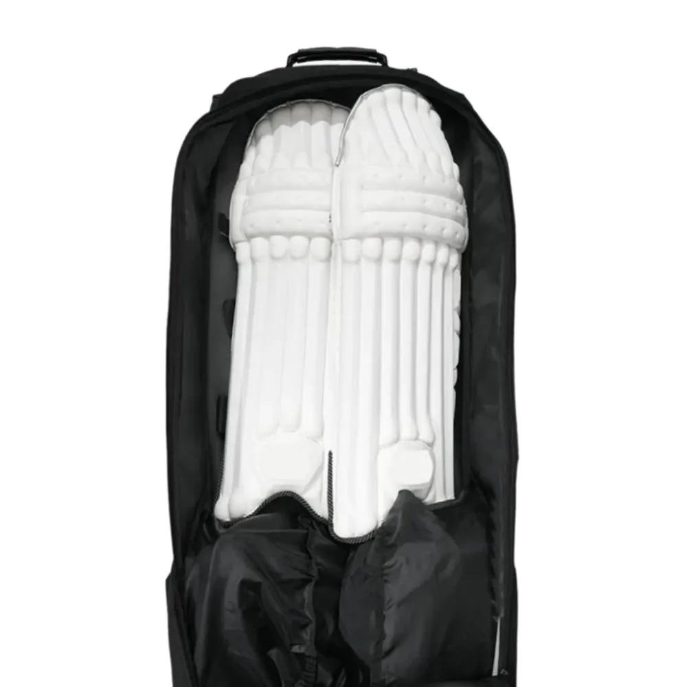 SHREY Meta 150 Wheelie Duffle Cricket Kit Bag - Black