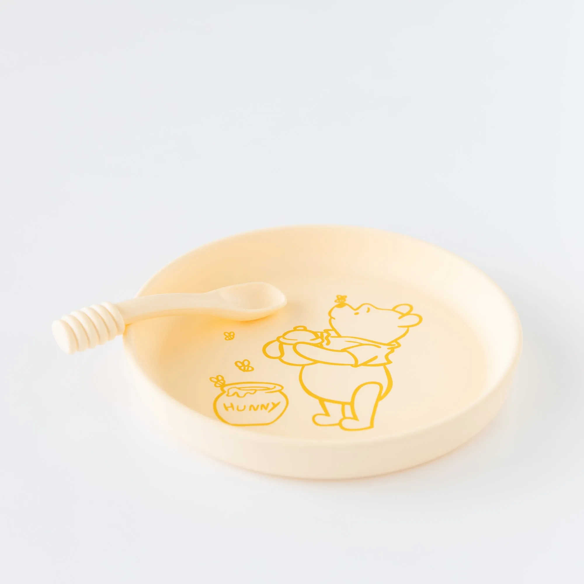 Silicone Plate + Spoon Set: Disney Winnie the Pooh