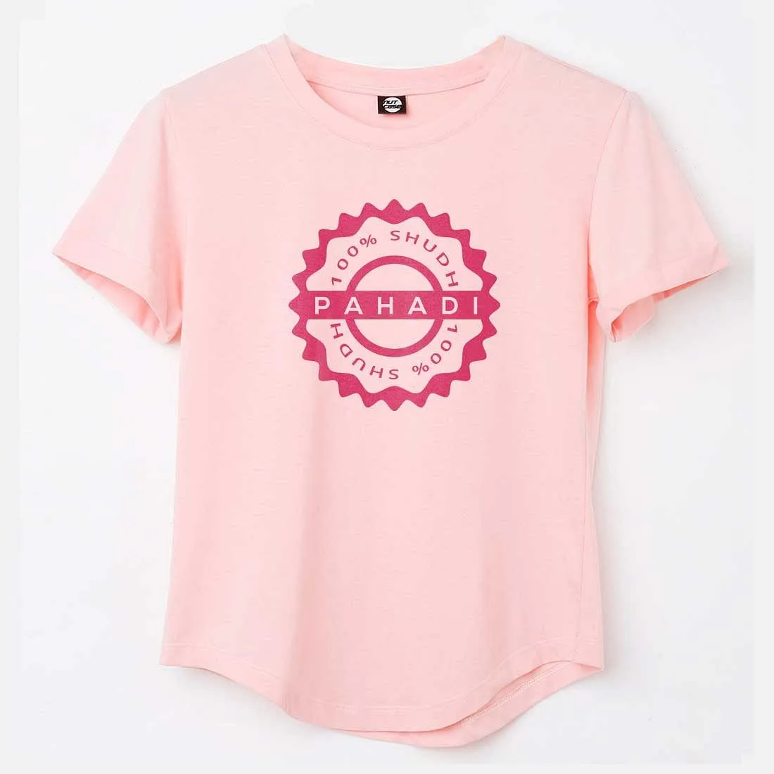 Slogan tshirt for women - Mountain Pahadi Girl