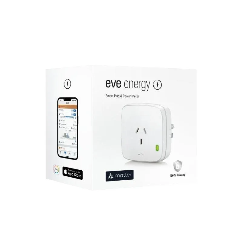 Smart Plug Outlet for Home - Eve Energy Matter Wireless Socket