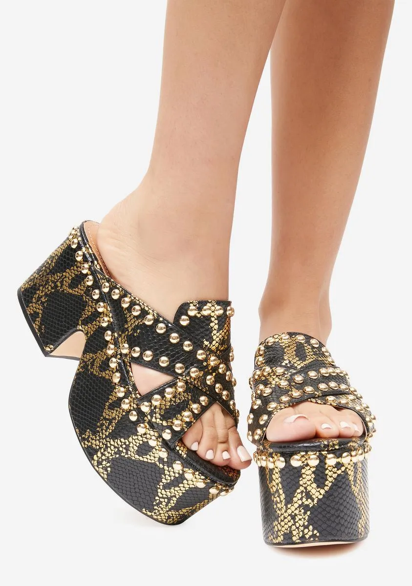 Snakeskin Platforms