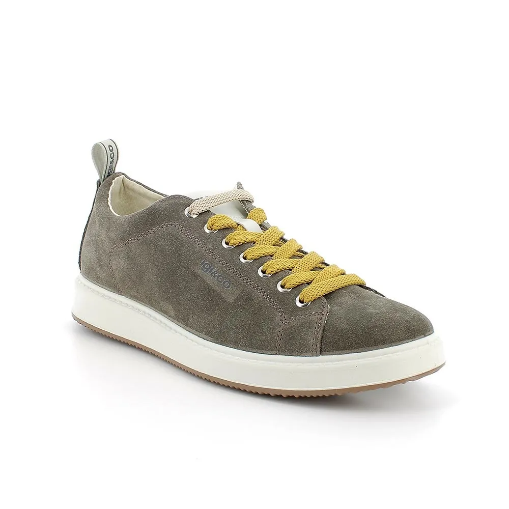 Men's IGI&CO Military Suede/Cotton Sneakers