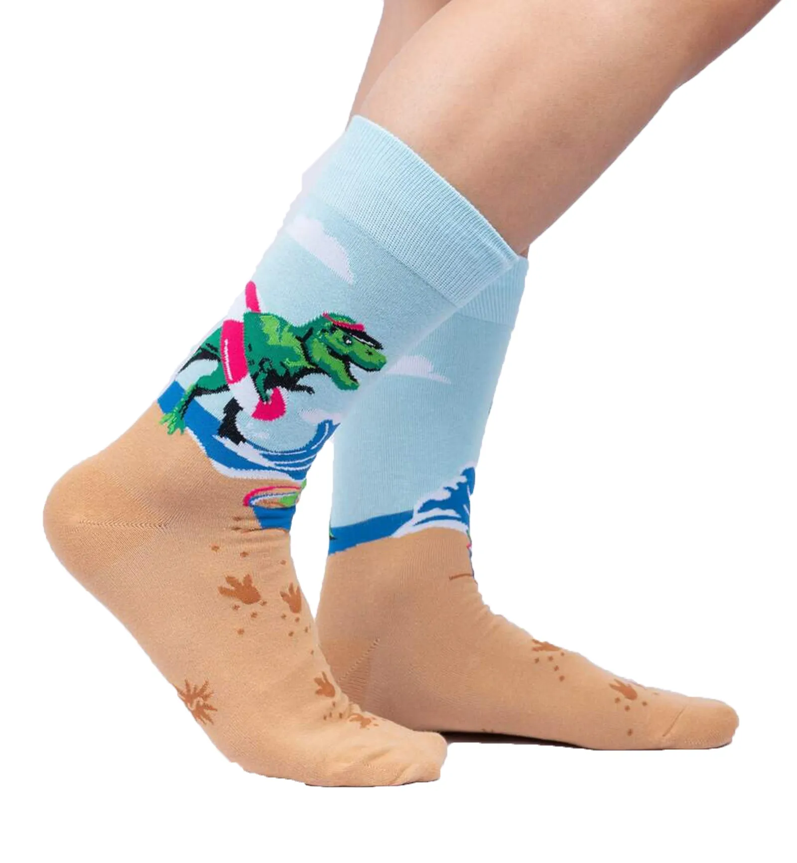 Men's Crew Socks - Dinos Gone Wild - Shop Now.