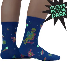 InterGalactic Reading List Women's Crew Socks (Prints) - Buy Now