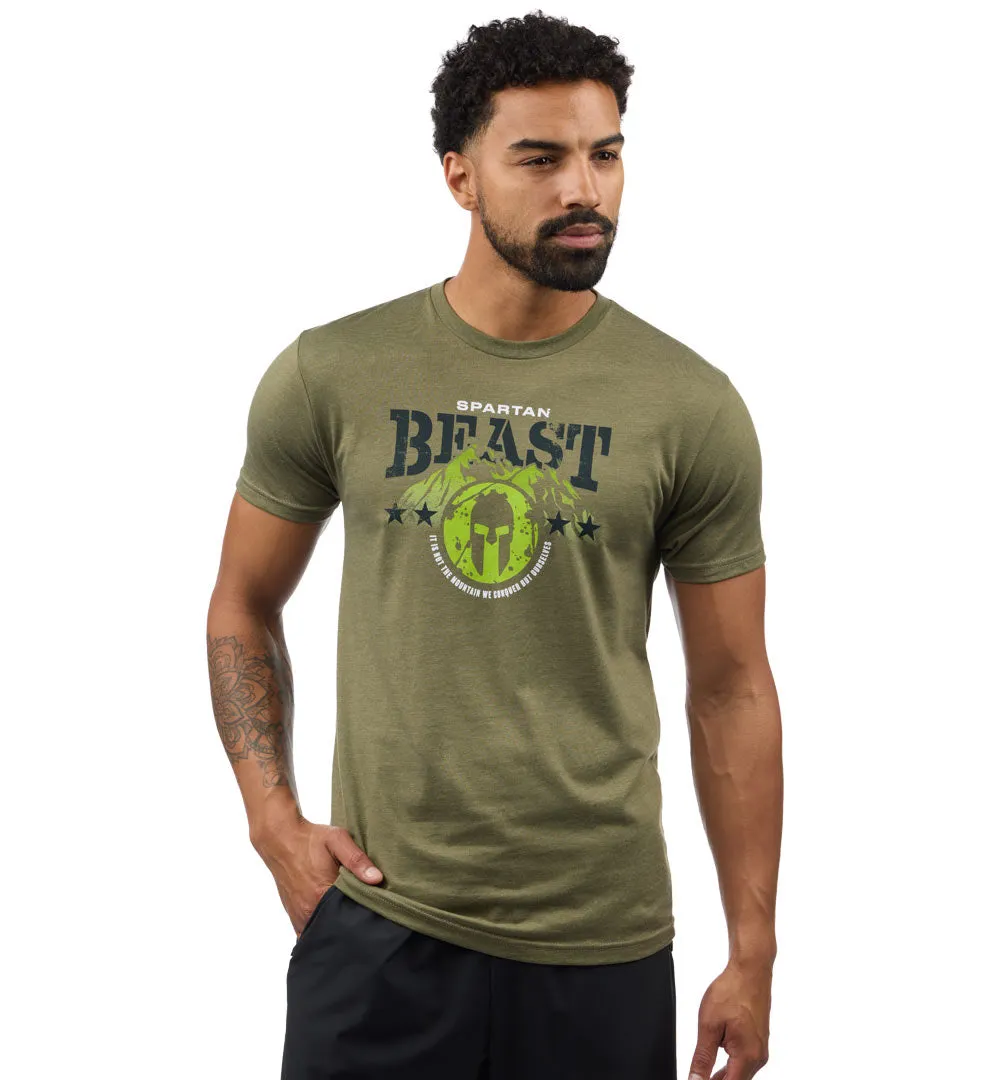 Men's Tee for Conquering SPARTAN Beast