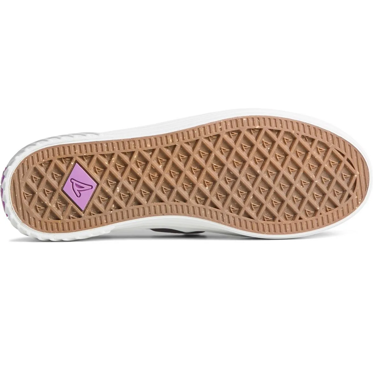 Sperry Crest Boat Platform Shoes Purple