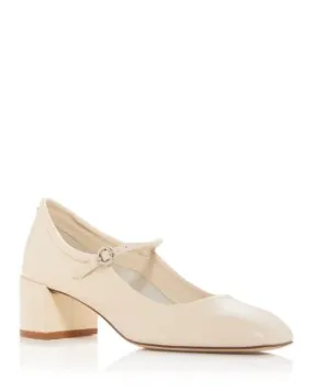 Square Toe Mary Jane Pumps for Women