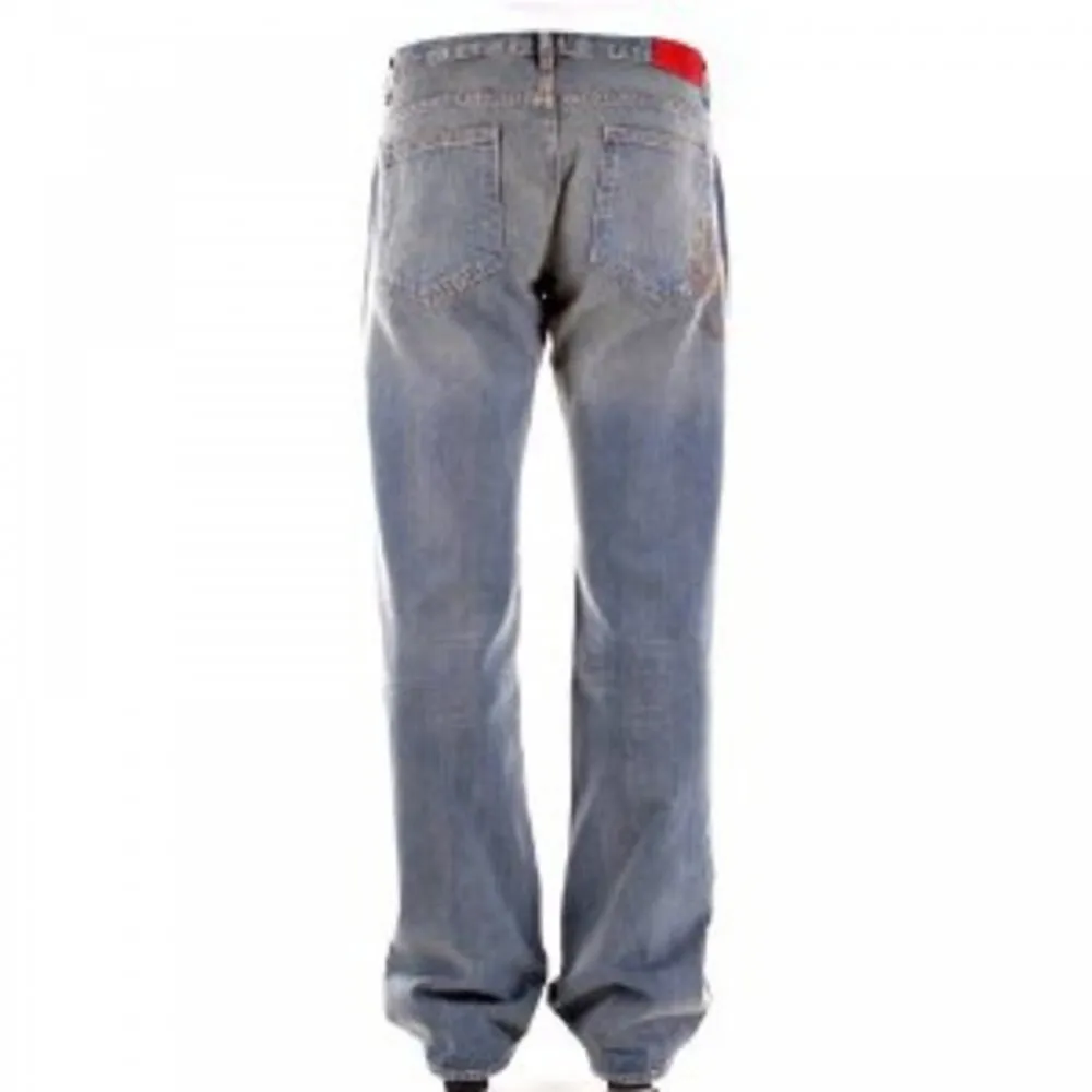 Stonewash Vintage Finish Regular Fit Denim Jeans