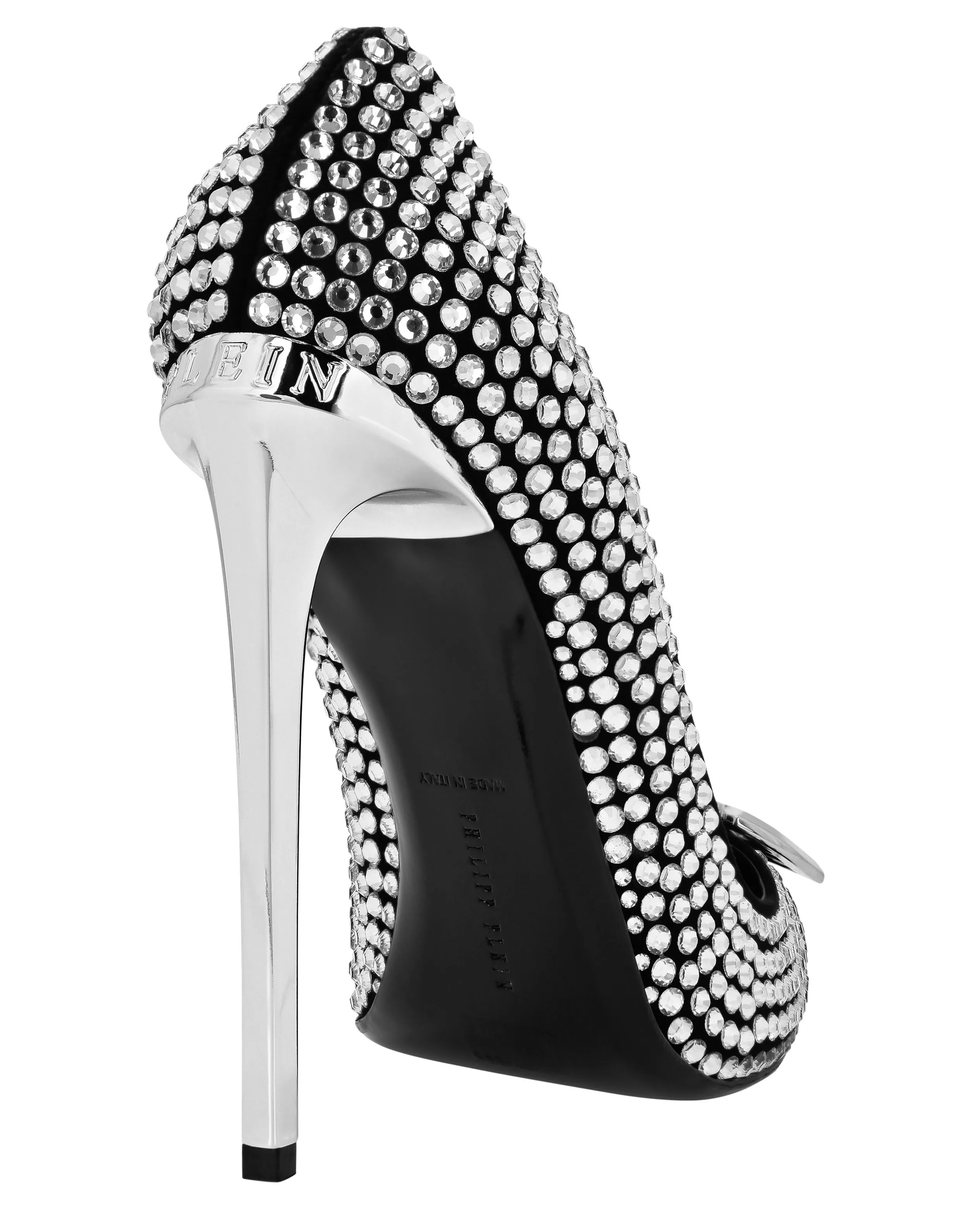 Strass High Plein Heels Decollete Gothic Plein