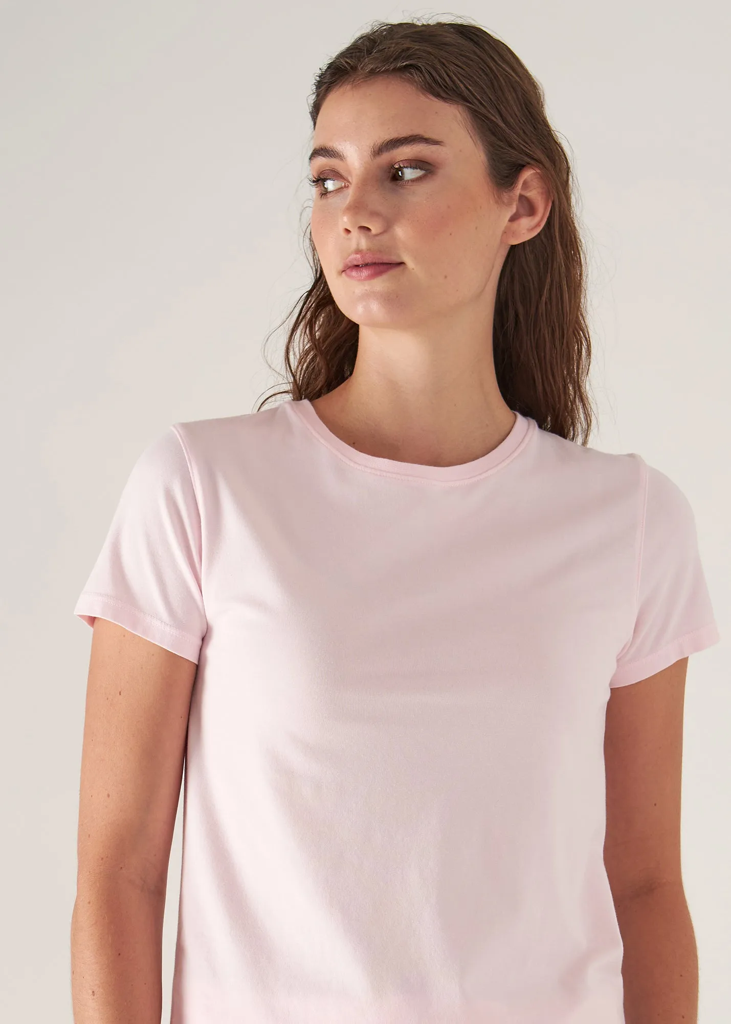 Stretch Slim Pima Cotton T-Shirt