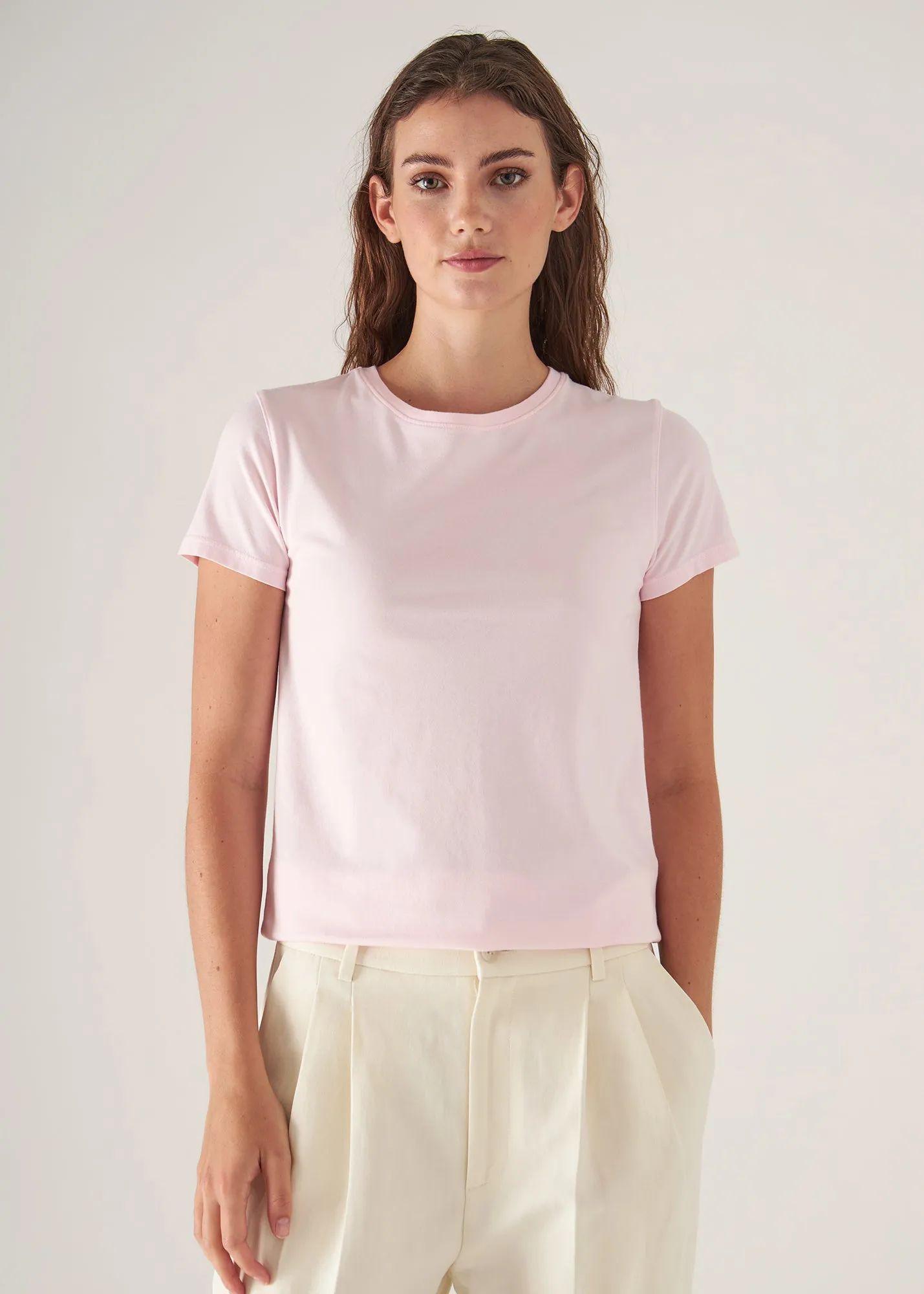 Stretch Slim Pima Cotton T-Shirt