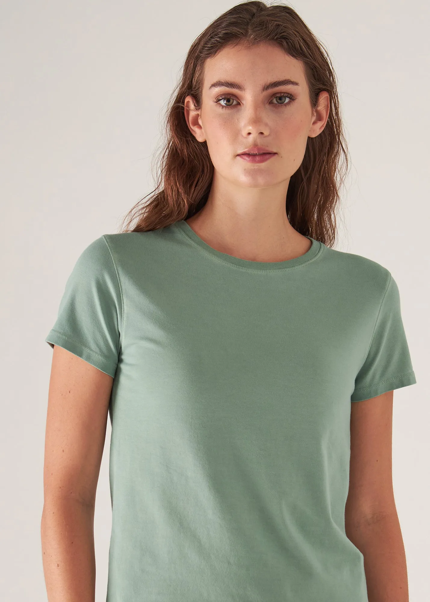 Stretch Slim Pima Cotton T-Shirt