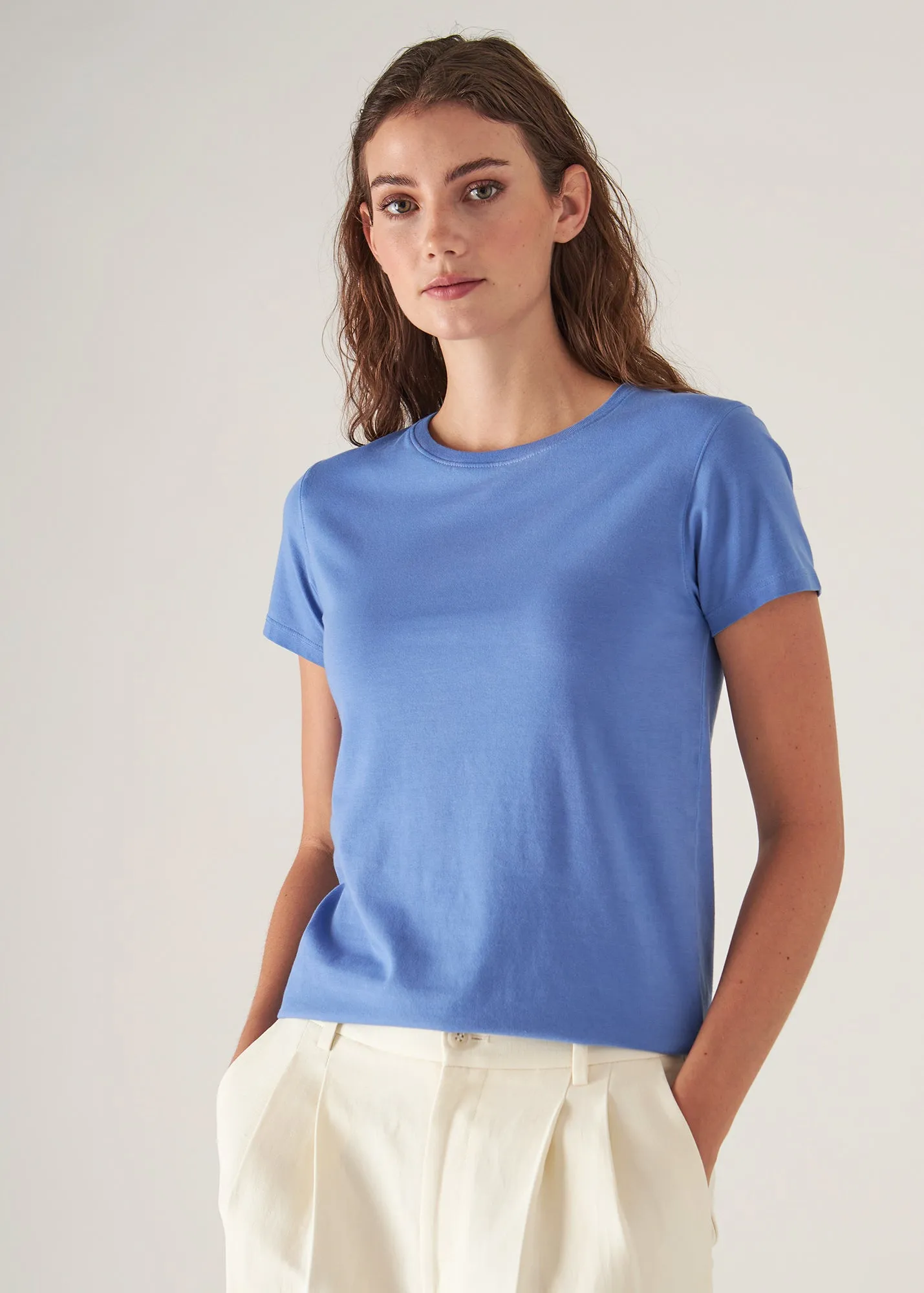 Stretch Slim Pima Cotton T-Shirt