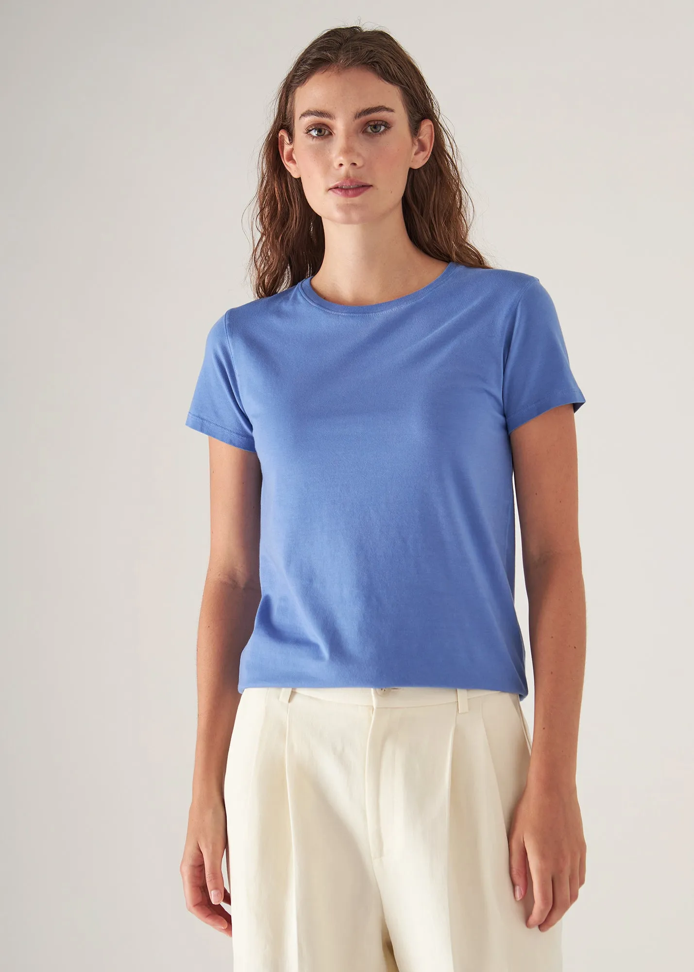 Stretch Slim Pima Cotton T-Shirt