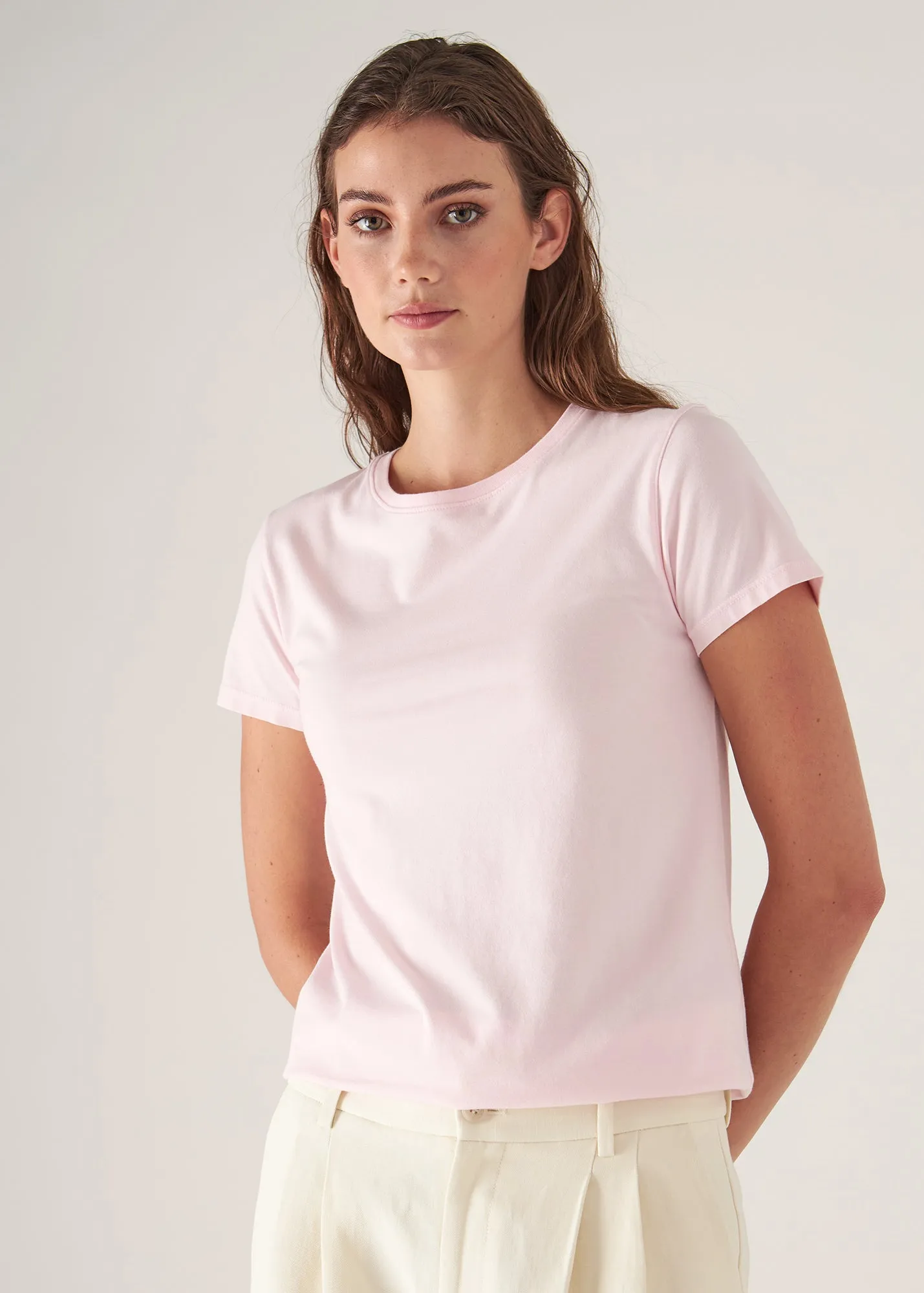 Stretch Slim Pima Cotton T-Shirt