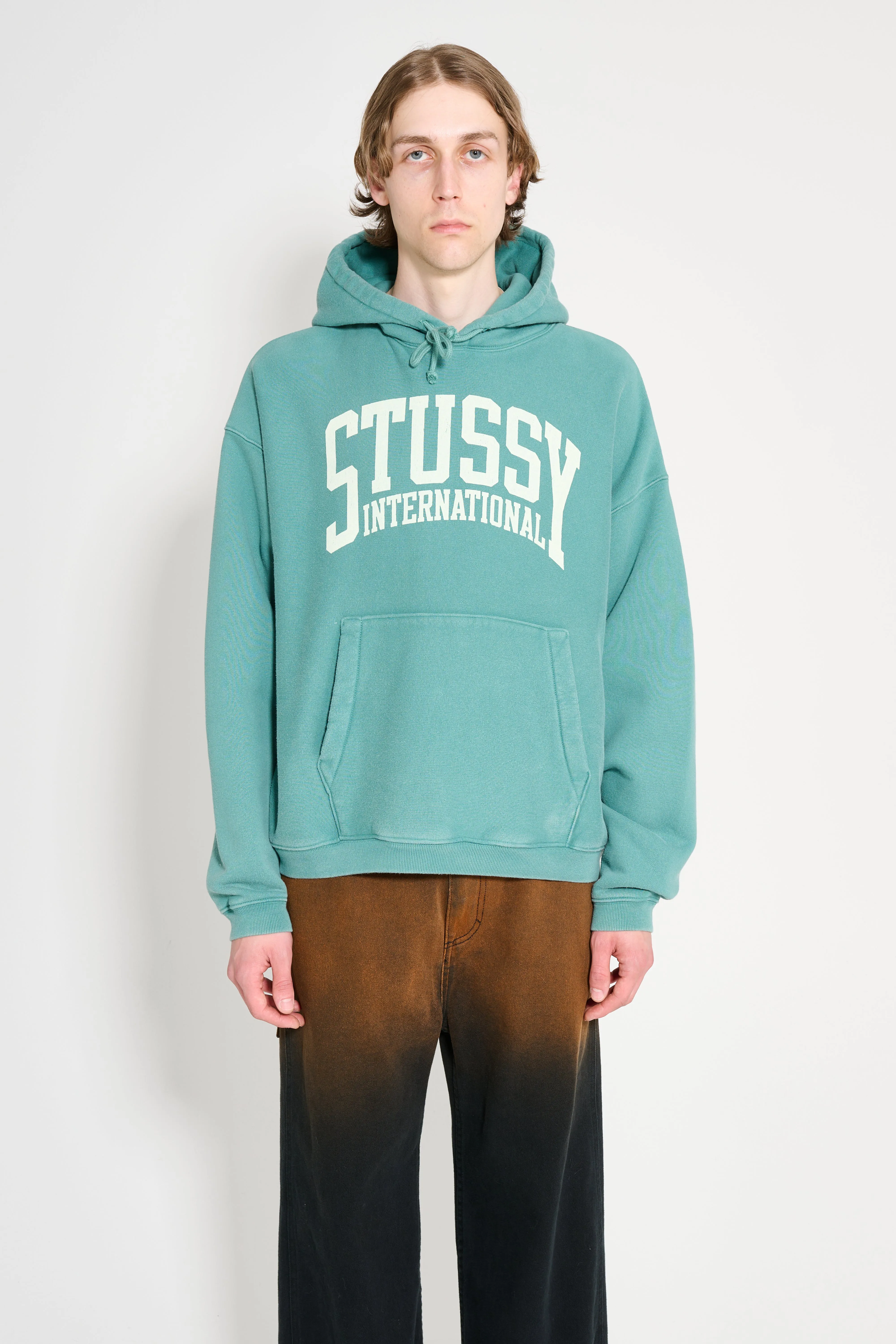 Stüssy Intl Relaxed Hood Teal