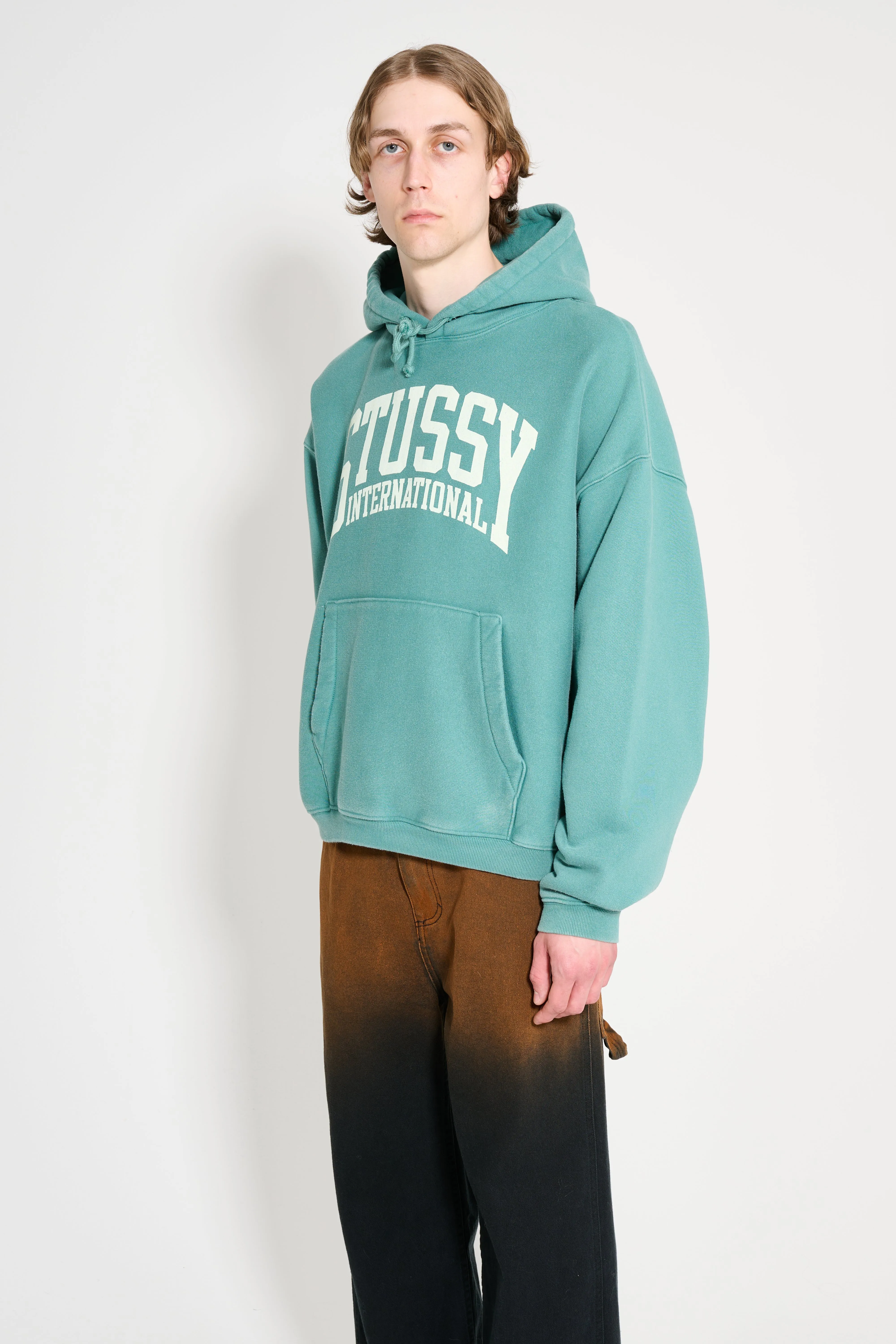 Stüssy Intl Relaxed Hood Teal