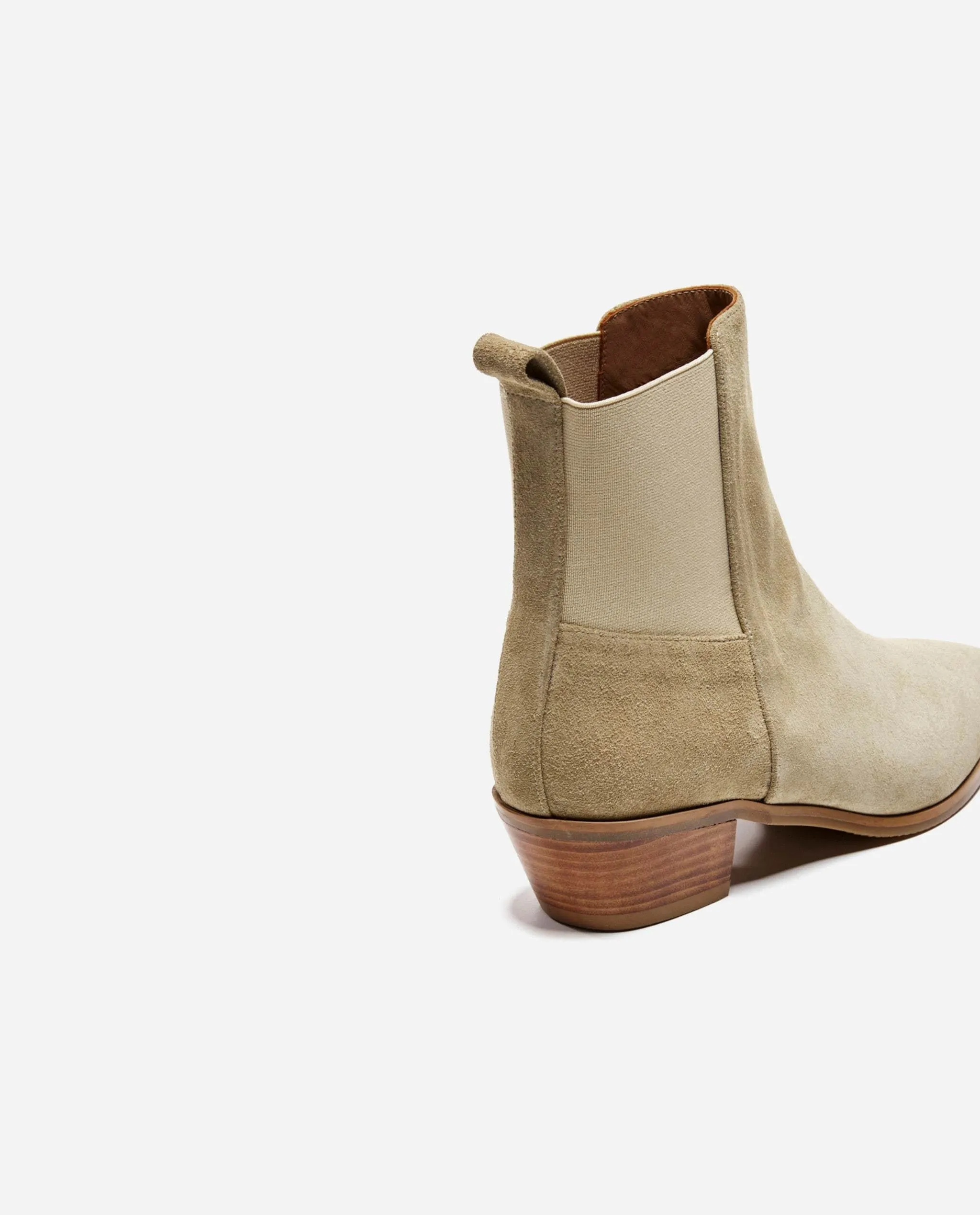 Suede Sand Willow Boots