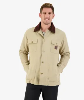 Swanndri Men's Barrytown V3 Canvas Jacket (Taupe) - CLEARANCE