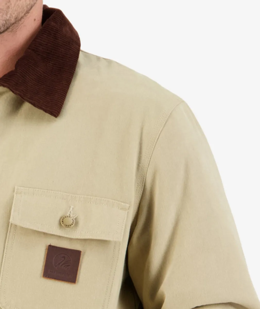 Swanndri Men's Barrytown V3 Canvas Jacket (Taupe) - CLEARANCE