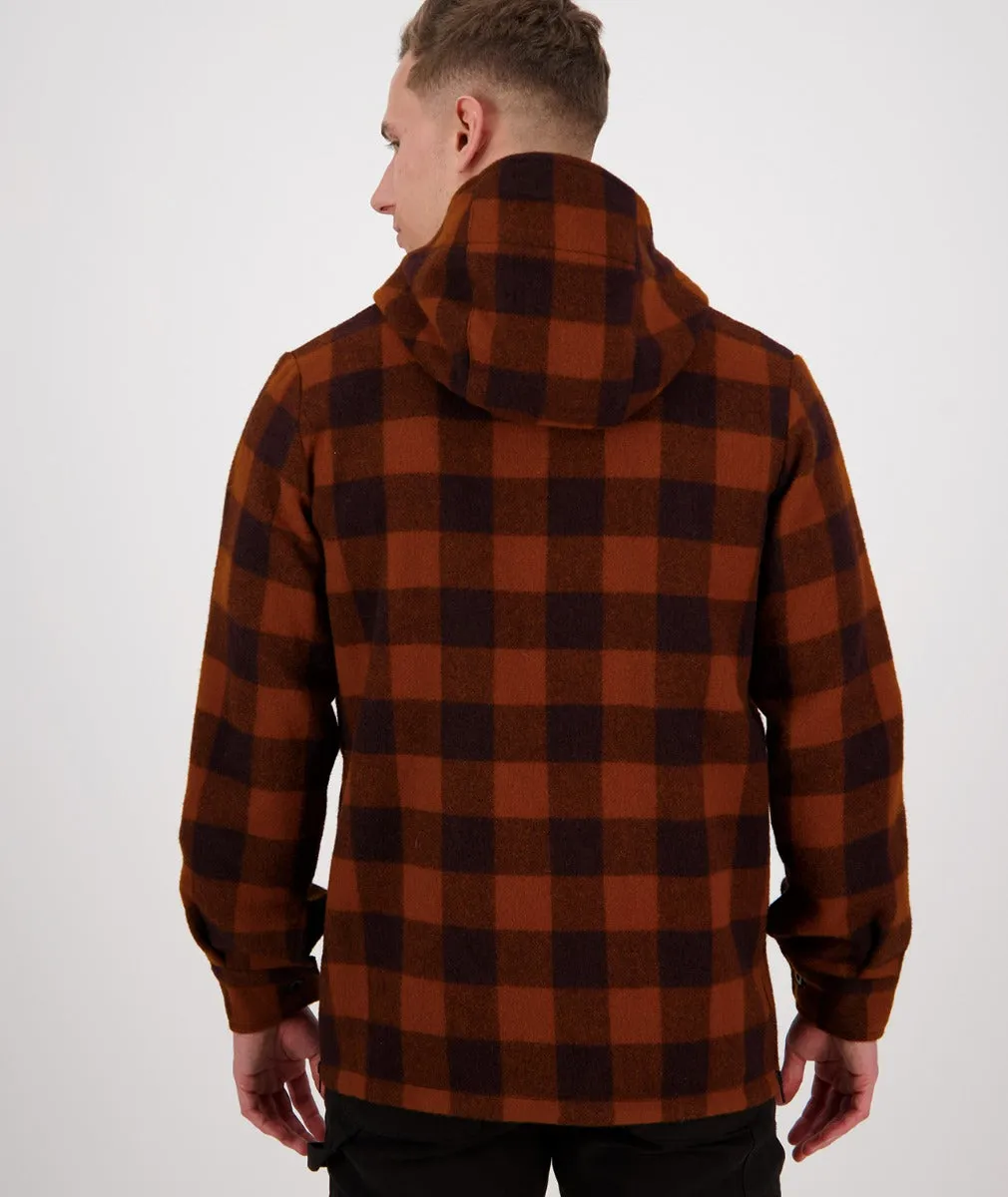 Swanndri Men's Reidston Wool Anorak (Cedar Check)