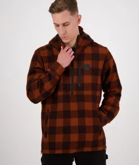 Swanndri Men's Reidston Wool Anorak (Cedar Check)