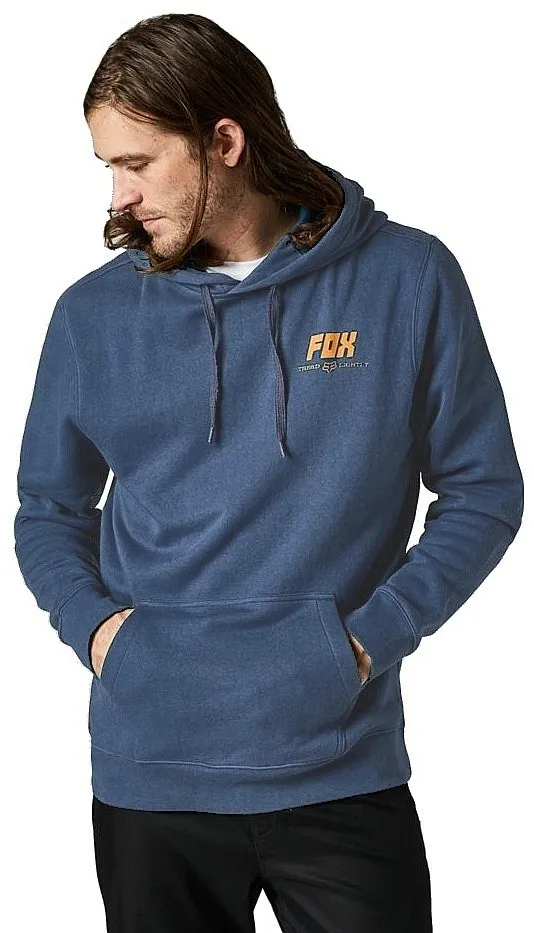 sweatshirt Fox Coiled Pullover - Dark Indigo - men´s