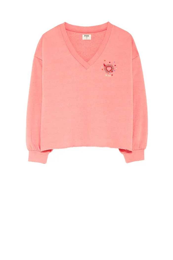 Sweatshirt Swe2411 Peach