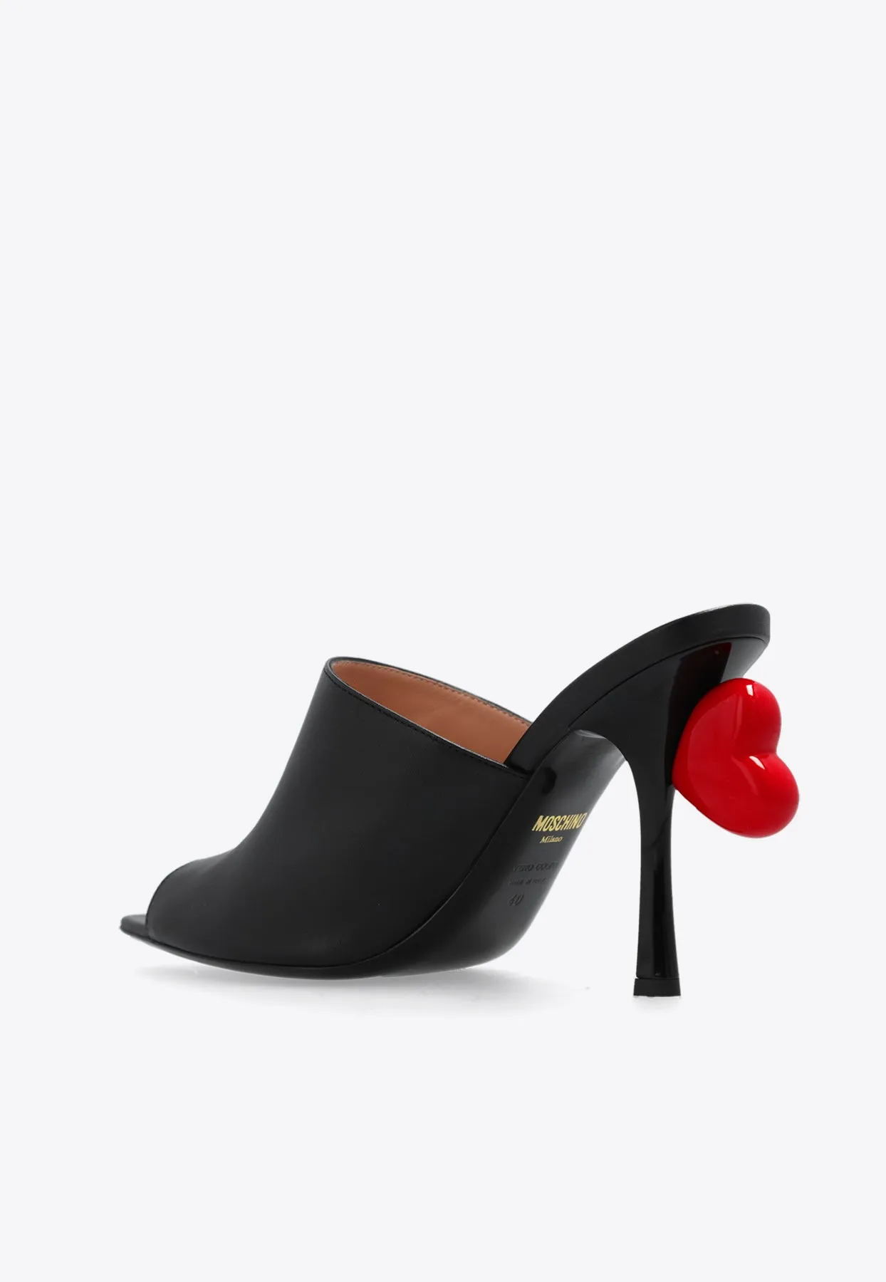 Sweet Heart 100 Leather Mules