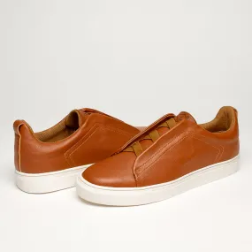 TAN B/TWO HELIUM SNEAKERS