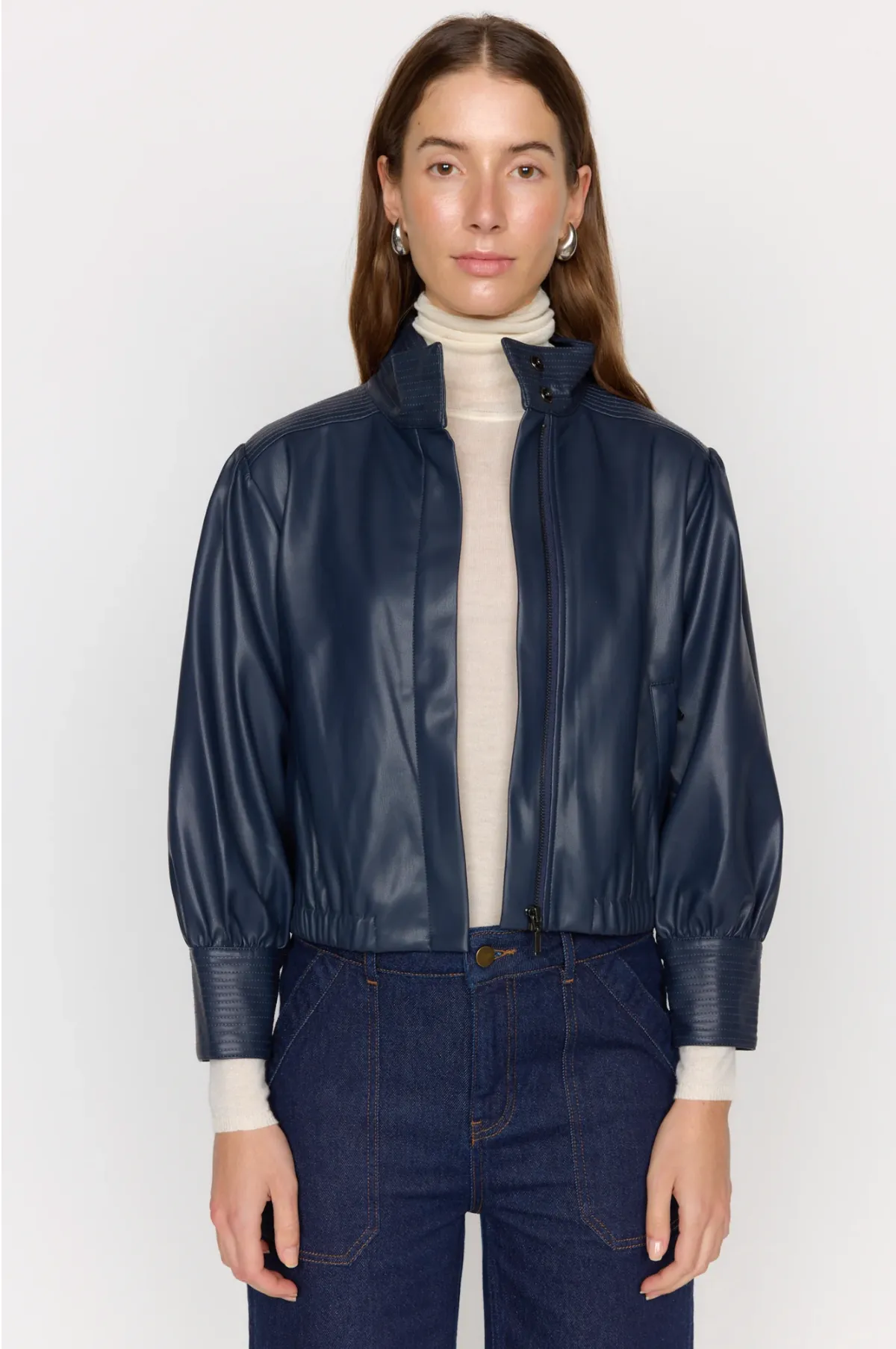 Navy Tanya Jacket