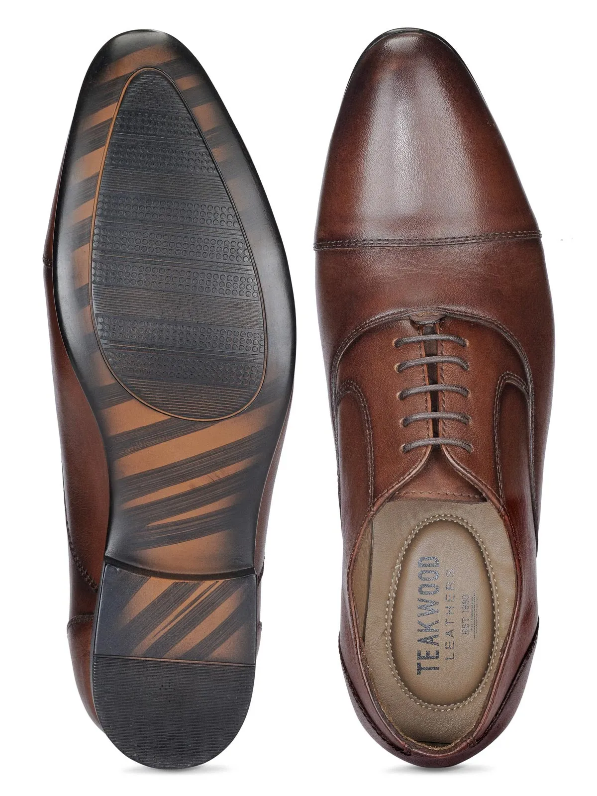 Teakwood Genuine Leather Oxford shoes