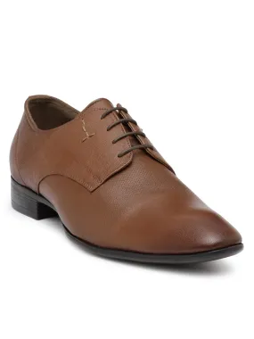 Teakwood Leather Tan Formal Shoes