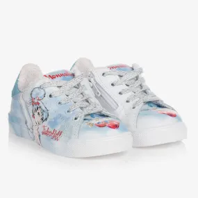 Teen Girls Blue Disney Trainers