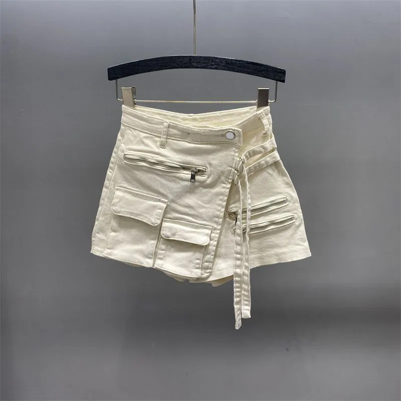 Denim Mini Skort for Women - Shop Now