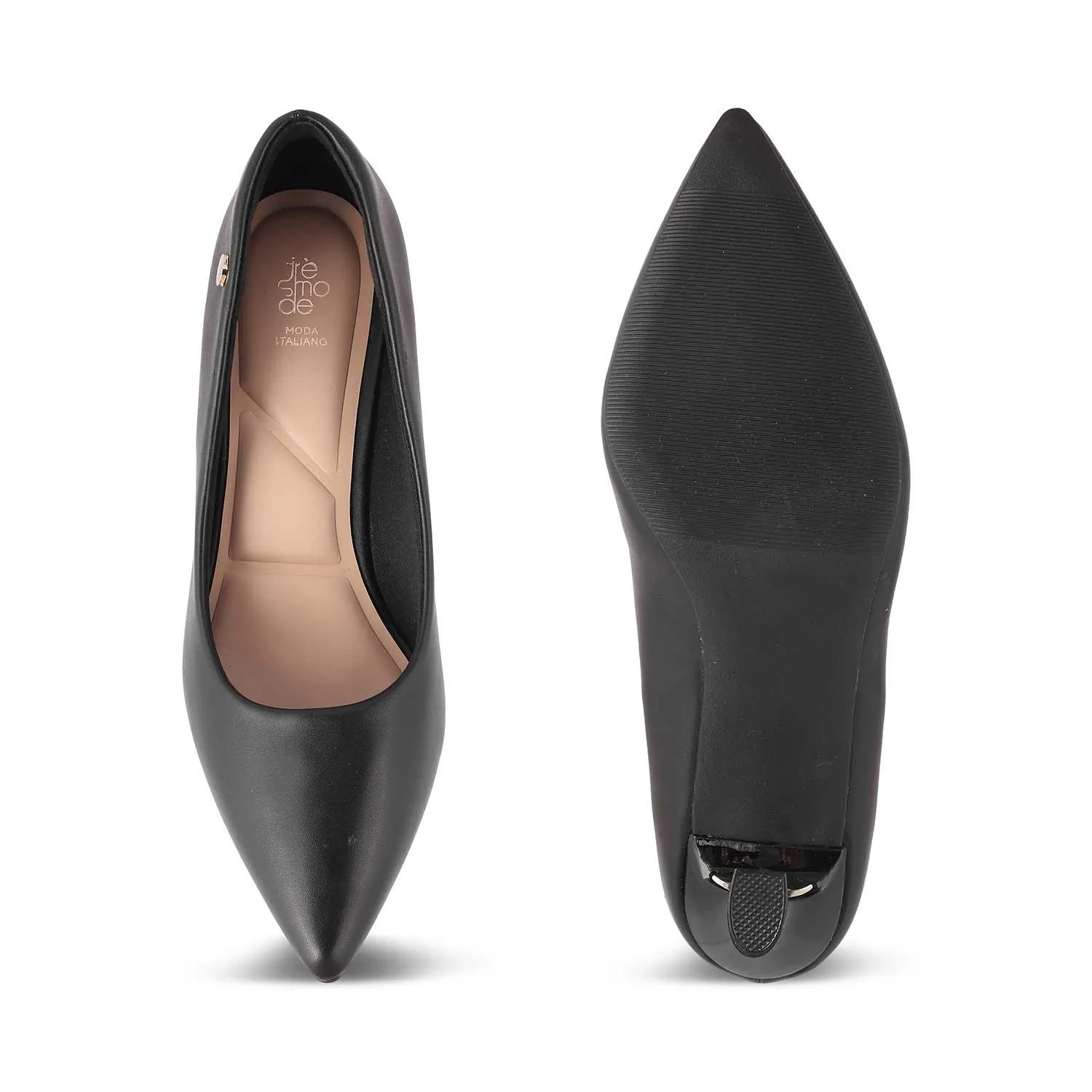 The Hanger Black Women's Dress Pumps Tresmode