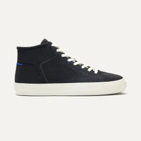 The Women's High Top Sneaker in Black