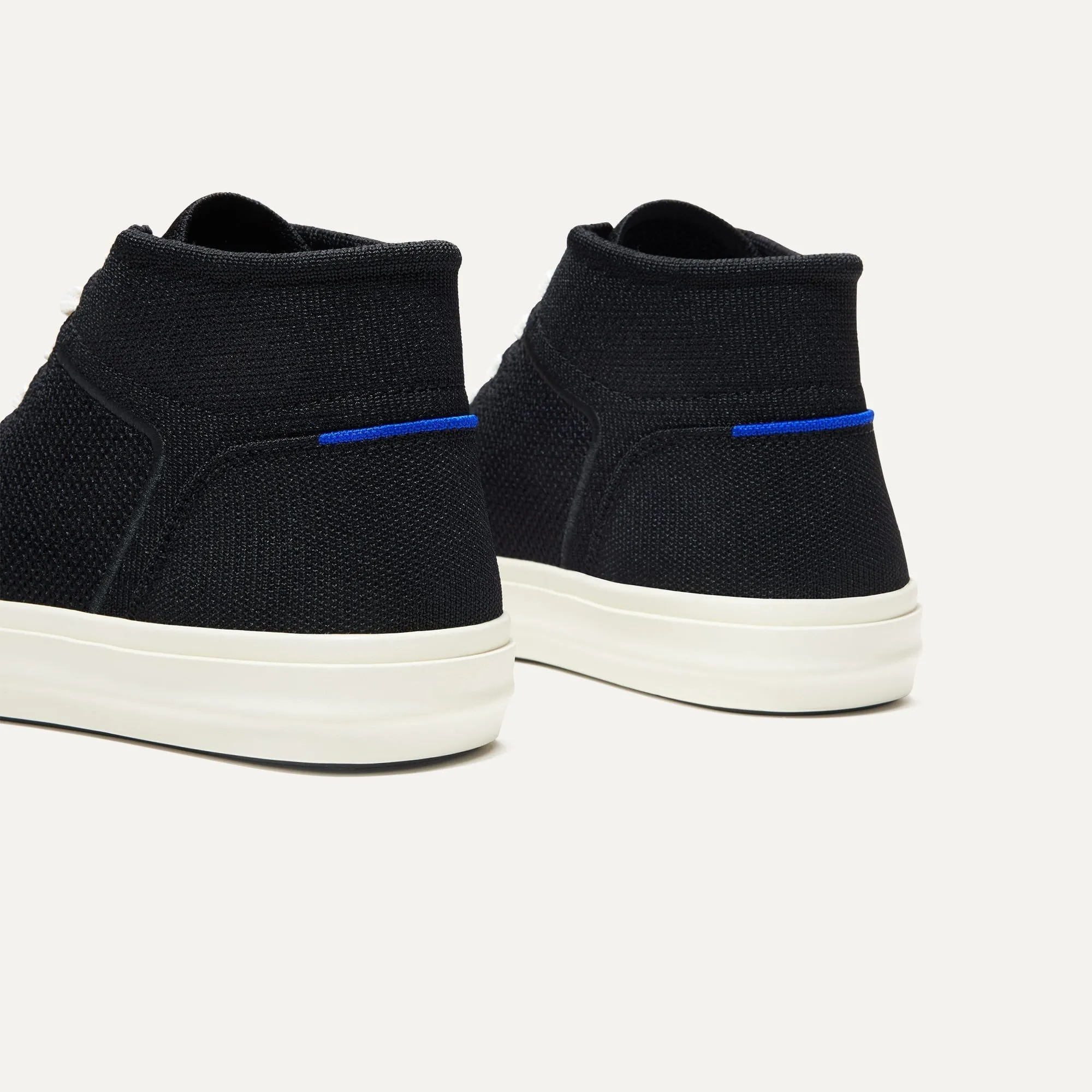 The Women's High Top Sneaker in Black