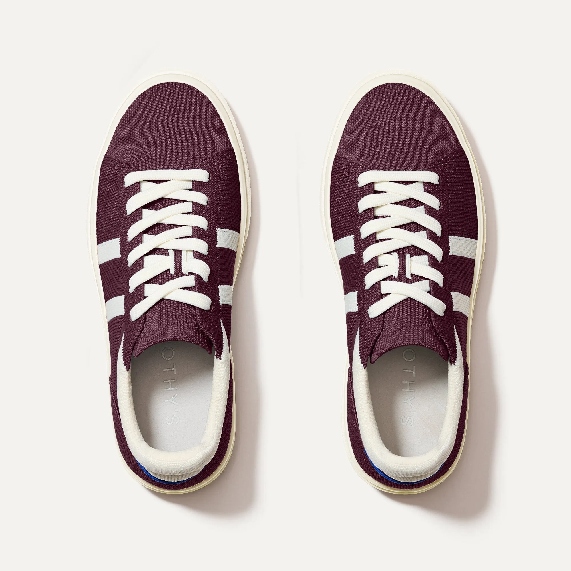 The Women's RS02 Sneaker in Burgundy Blitz