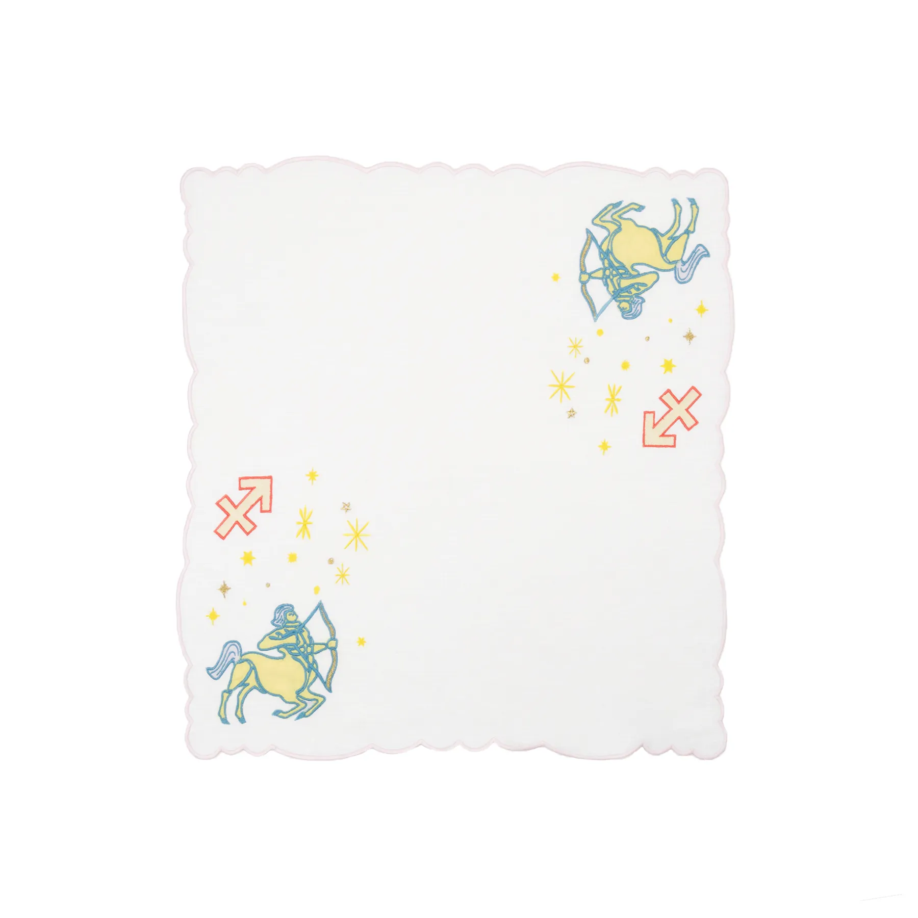 The Zodiac Napkin, Set of 12 - Roots / Linen