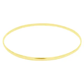 10K Gold Women's Skinny Bangle Bracelet