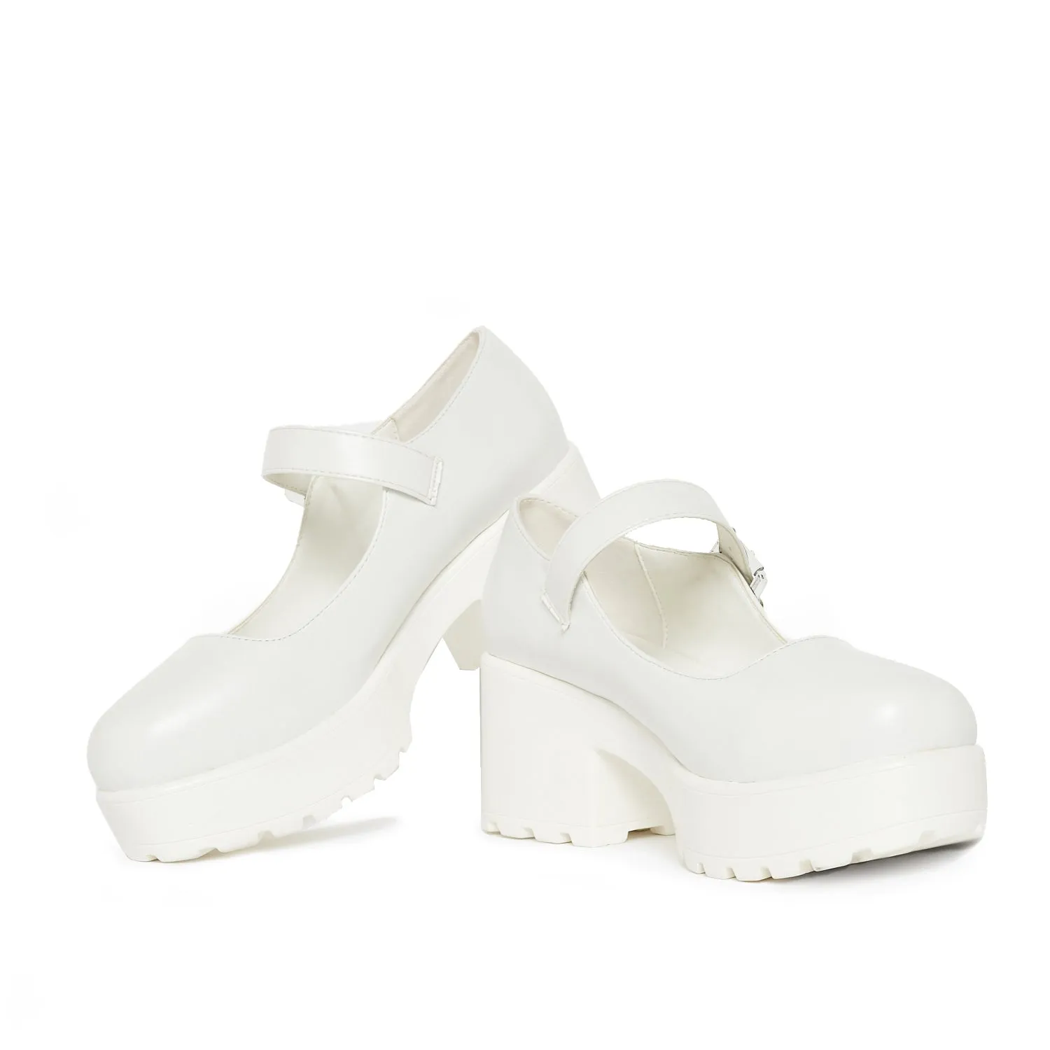 Tira Mary Jane Shoes 'White Washout Edition'