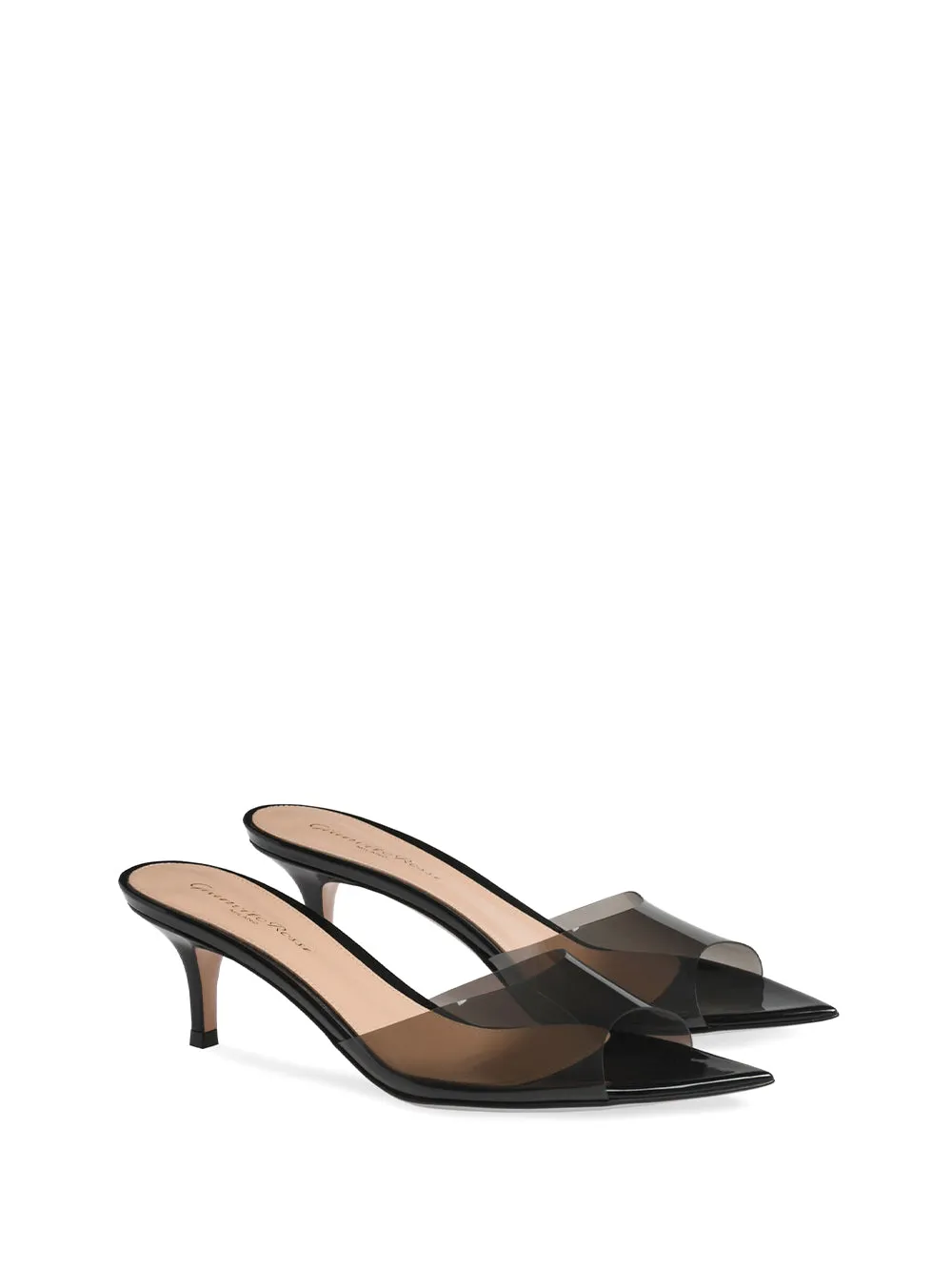 Trendy Plexi Mules