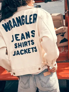 Trucker Jacket with Wrangler Logo