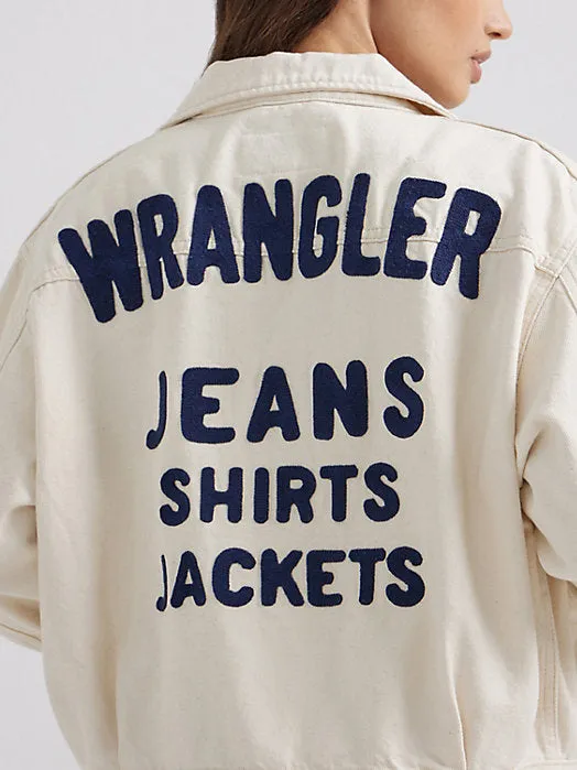 Trucker Jacket with Wrangler Logo