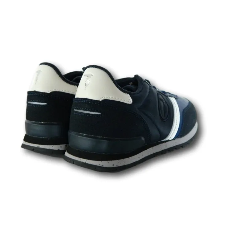 Trussardi Kids Sneakers Blue White - Model 77K00001 SNK Freddy