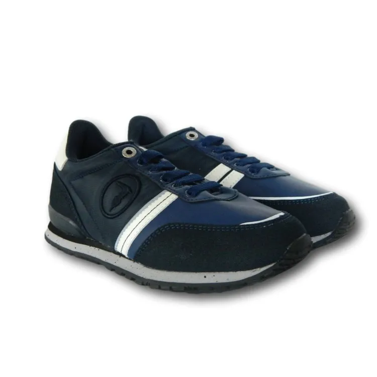 Trussardi Kids Sneakers Blue White - Model 77K00001 SNK Freddy