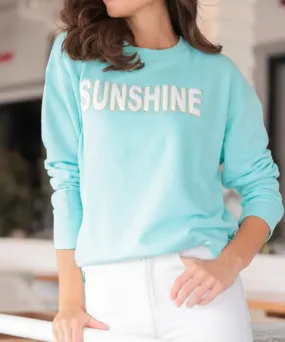 Turquoise Sunshine Sweatshirt