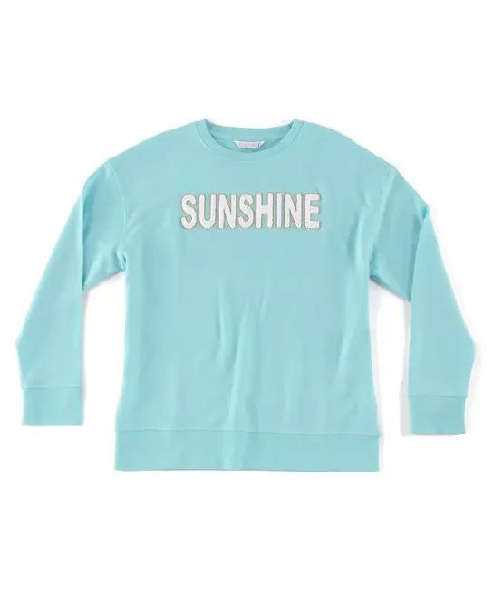 Turquoise Sunshine Sweatshirt