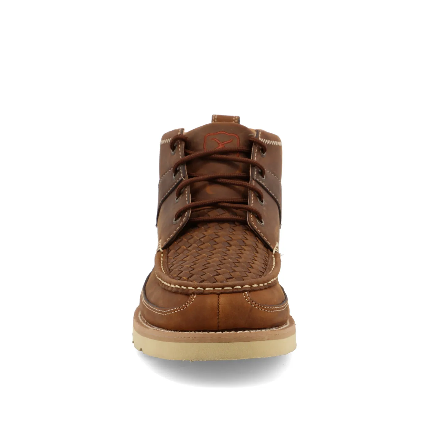 Twisted X Men's Casual Woven Saddle Boots with Wedge Sole